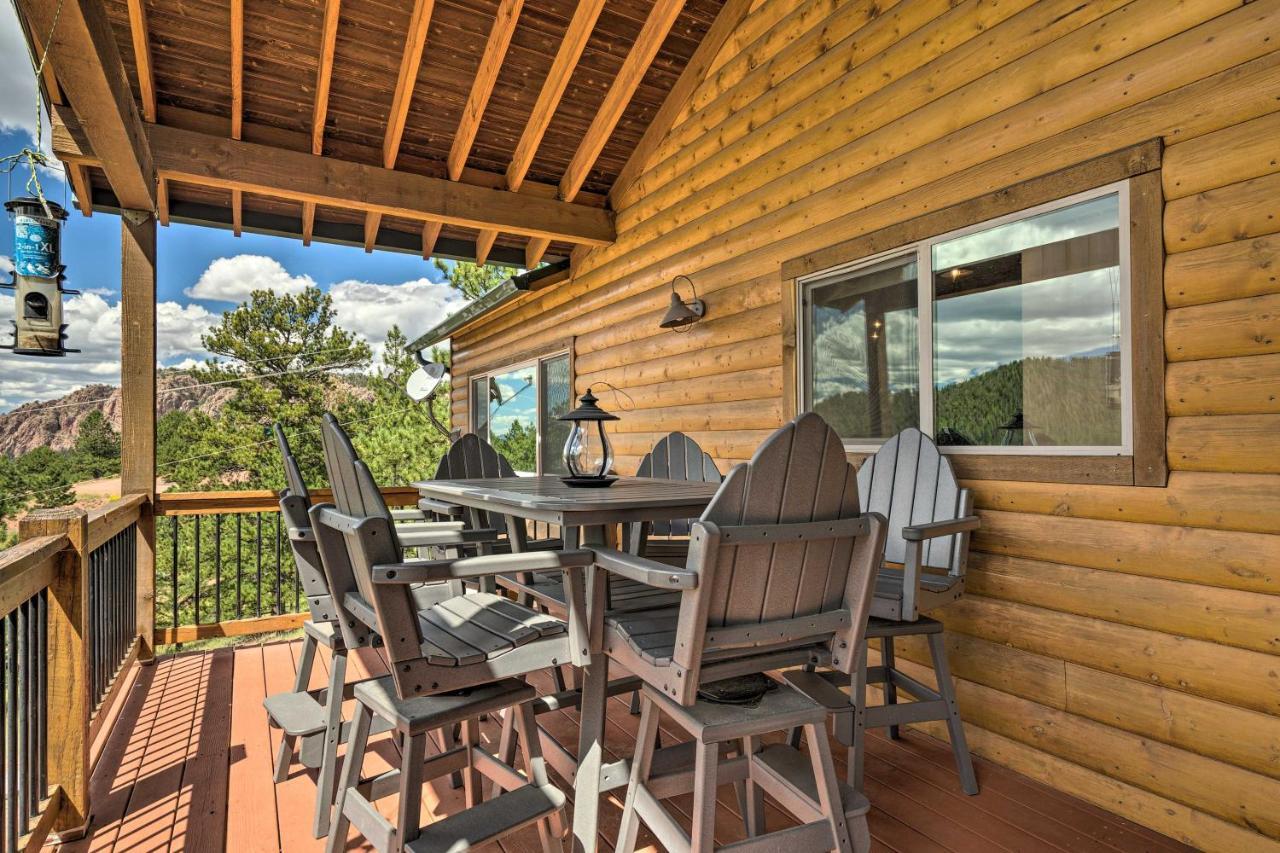 Vila Cripple Creek Mountain Getaway With Hot Tub And Views! Exteriér fotografie