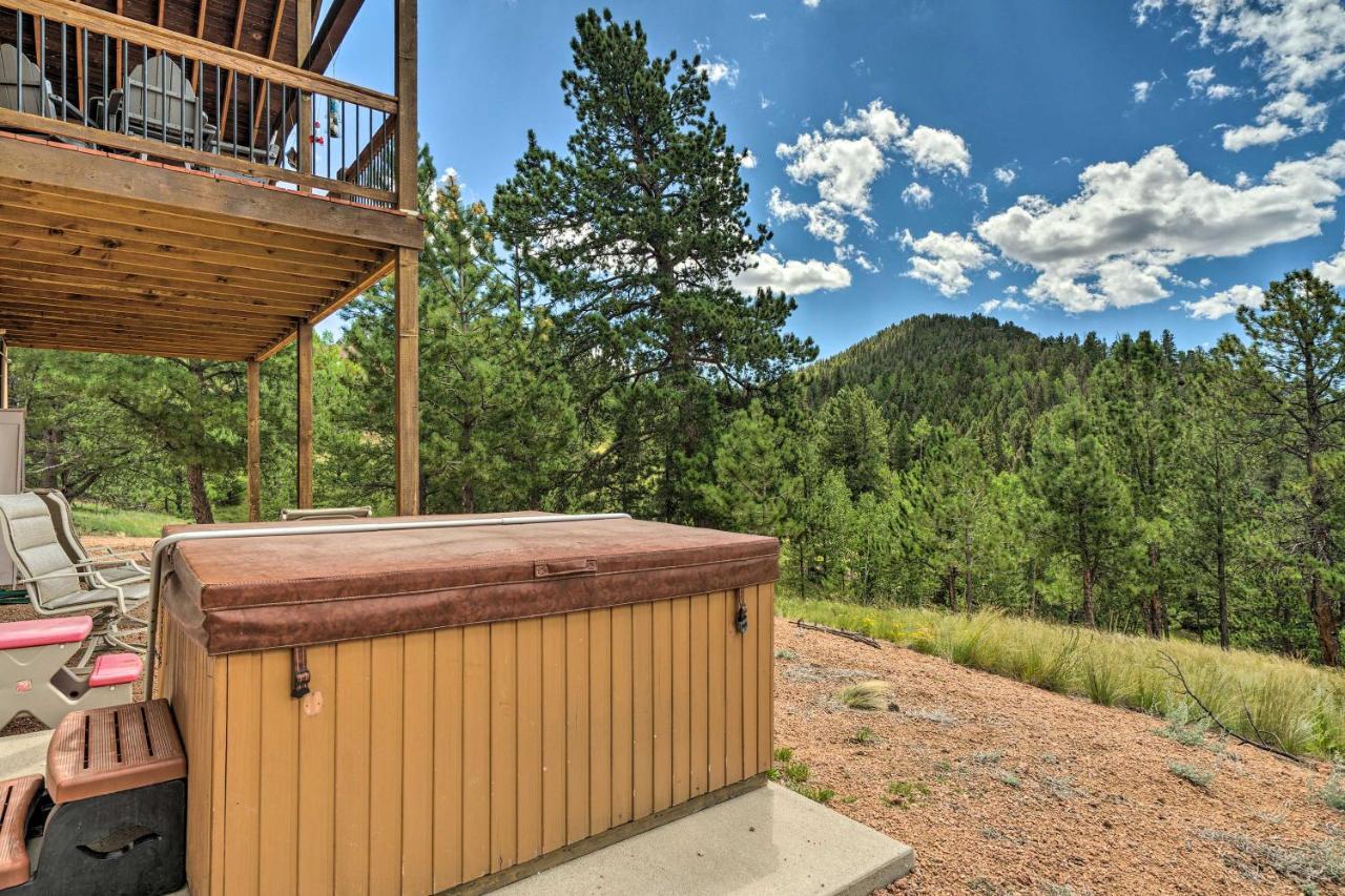 Vila Cripple Creek Mountain Getaway With Hot Tub And Views! Exteriér fotografie